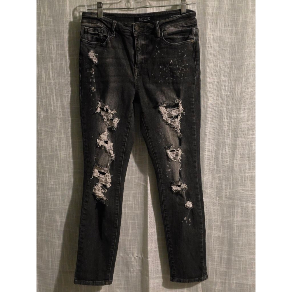 Women's Judy Blue Jeans, Size 7/28, Black